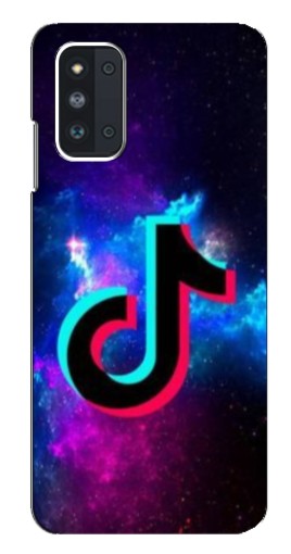 Чехол с принтом "ТикТок в космосе" для Samsung Galaxy F52 5G (E526)