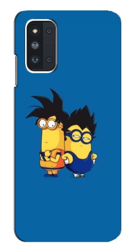 Чехол с печатью "В костюмах" для Samsung Galaxy F52 5G (E526)