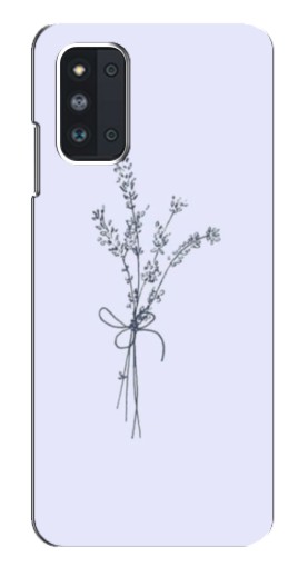 Чехол с печатью "Веточки лаванды" для Samsung Galaxy F52 5G (E526)