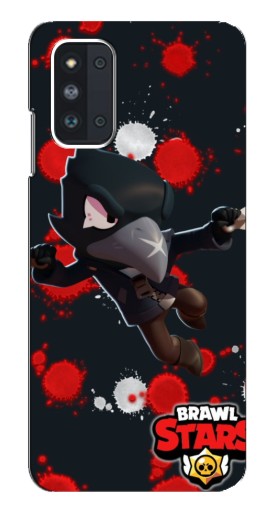 Силиконовый чехол с изображением "Ворон Бравл Старс" для Samsung Galaxy F52 5G (E526)