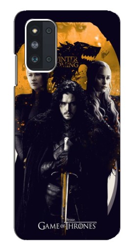 Силиконовый чехол с изображением "Winter Coming" для Samsung Galaxy F52 5G (E526)