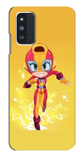 Силиконовый чехол с изображением "Ярка MAX" для Samsung Galaxy F52 5G (E526)