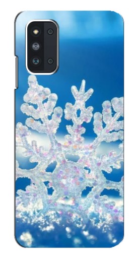 Чехол с печатью "Яркая снежинка" для Samsung Galaxy F52 5G (E526)