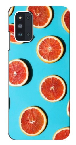 Чехол с картинкой "Яркие грейпфруты" для Samsung Galaxy F52 5G (E526)