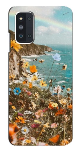 Силиконовый чехол с изображением "Яркие полевые цветы" для Samsung Galaxy F52 5G (E526)