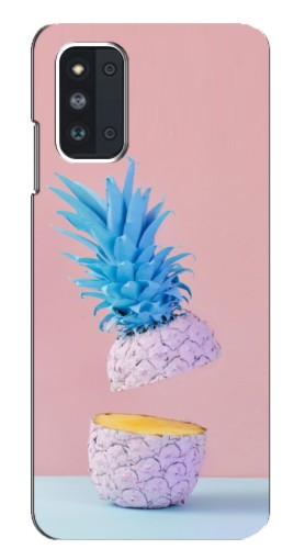 Чехол с печатью "Яркий ананас" для Samsung Galaxy F52 5G (E526)
