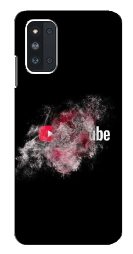 Силиконовый чехол с изображением "Яркий Ютуб" для Samsung Galaxy F52 5G (E526)