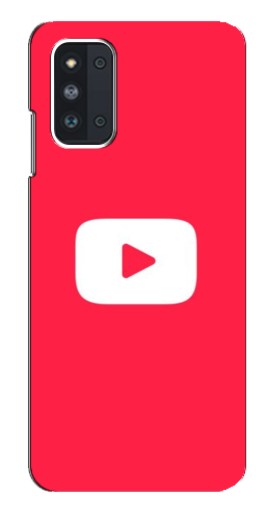 Чехол с печатью "YouTube Кнопка" для Samsung Galaxy F52 5G (E526)