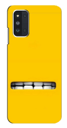 Чехол с печатью "Зубы миньона" для Samsung Galaxy F52 5G (E526)
