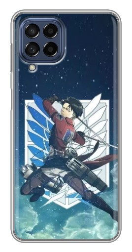 Чехол с принтом "Аккерман Леви" для Samsung Galaxy M53 (5G) (M536B)