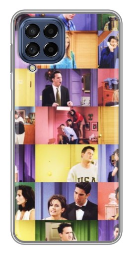 Чехол с печатью "Актеры Друзья" для Samsung Galaxy M53 (5G) (M536B)