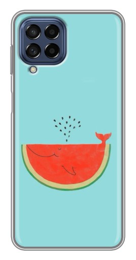 Чехол с картинкой "Арбуз кит" для Samsung Galaxy M53 (5G) (M536B)