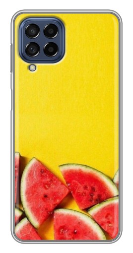 Чехол с картинкой "Арбузики на желтом" для Samsung Galaxy M53 (5G) (M536B)