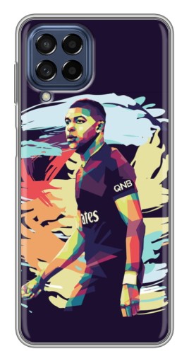 Чехол с картинкой "ART Mbappe" для Samsung Galaxy M53 (5G) (M536B)