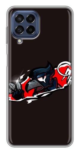 Чехол с принтом "Ассасин Ворон" для Samsung Galaxy M53 (5G) (M536B)