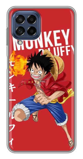 Чехол с печатью "Атакующий D Luffy" для Samsung Galaxy M53 (5G) (M536B)