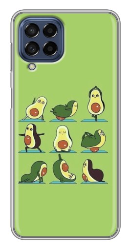Чехол с печатью "Авокадо Йога" для Samsung Galaxy M53 (5G) (M536B)
