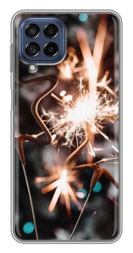 Силиконовый чехол с изображением "Бенгальские огни" для Samsung Galaxy M53 (5G) (M536B)