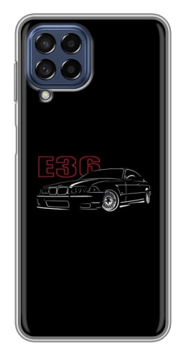 Силиконовый чехол с изображением "BMW E36" для Samsung Galaxy M53 (5G) (M536B)