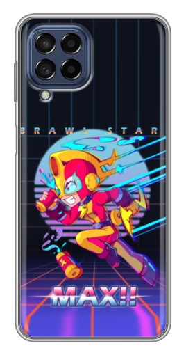Силиконовый чехол с изображением "Brawl MAX" для Samsung Galaxy M53 (5G) (M536B)