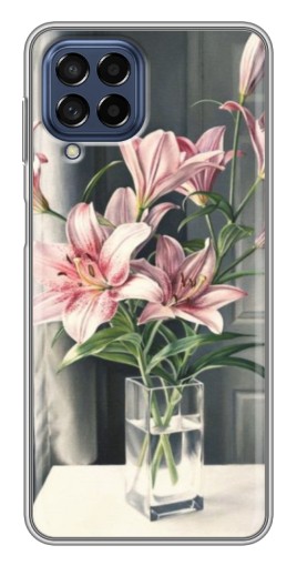 Чехол с печатью "Букет лилии" для Samsung Galaxy M53 (5G) (M536B)