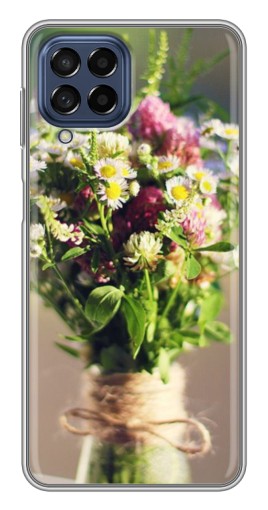 Силиконовый чехол с изображением "Букет полевых цветов" для Samsung Galaxy M53 (5G) (M536B)