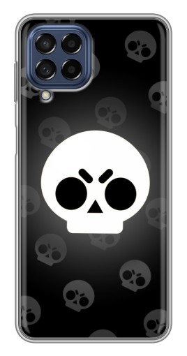 Чехол с печатью "Череп" для Samsung Galaxy M53 (5G) (M536B)