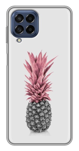 Чехол с картинкой "Чёрно-белый ананас" для Samsung Galaxy M53 (5G) (M536B)