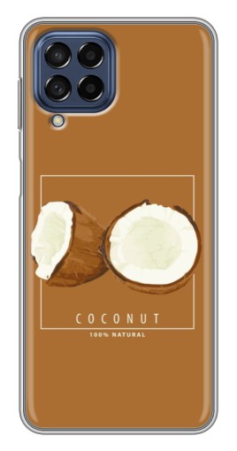 Силиконовый чехол с изображением "Coconut" для Samsung Galaxy M53 (5G) (M536B)