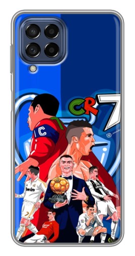 Чехол с печатью "CR7" для Samsung Galaxy M53 (5G) (M536B)