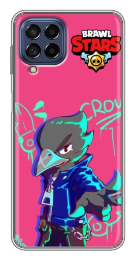 Силиконовый чехол с изображением "Crow Asassin" для Samsung Galaxy M53 (5G) (M536B)