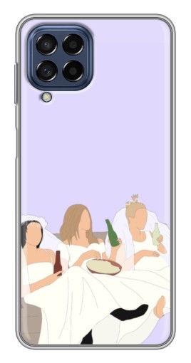 Чехол с печатью "Девушки Друзья" для Samsung Galaxy M53 (5G) (M536B)