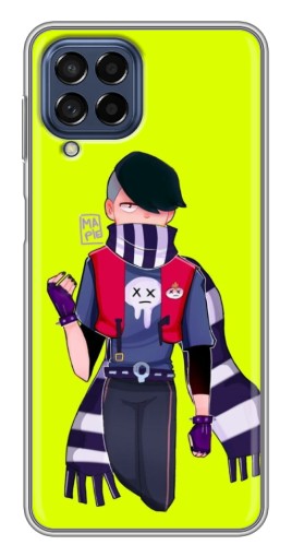 Чехол с принтом "edgard brawl stars" для Samsung Galaxy M53 (5G) (M536B)