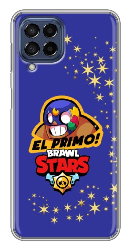 Чехол с печатью "El Primo в маске" для Samsung Galaxy M53 (5G) (M536B)