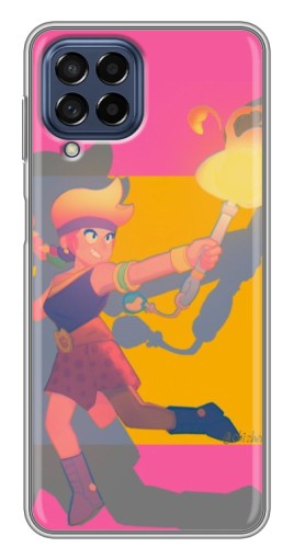 Чехол с печатью "Эмбер бравл старс" для Samsung Galaxy M53 (5G) (M536B)