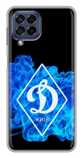 Силиконовый чехол с изображением "Эмблема Динамо Киев" для Samsung Galaxy M53 (5G) (M536B)