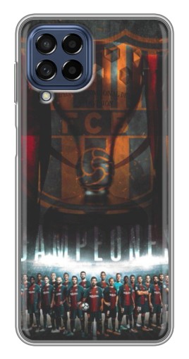 Силиконовый чехол с изображением "FCB Campeones" для Samsung Galaxy M53 (5G) (M536B)