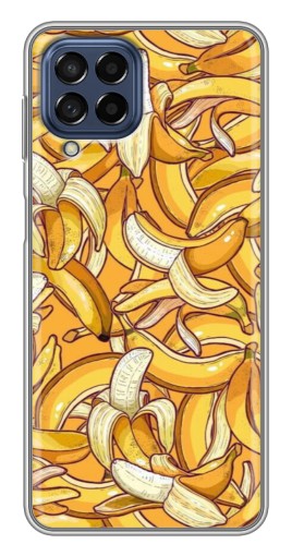 Чехол с печатью "Фон бананов" для Samsung Galaxy M53 (5G) (M536B)