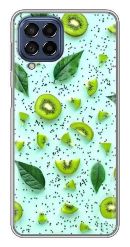 Силиконовый чехол с изображением "Фон киви" для Samsung Galaxy M53 (5G) (M536B)