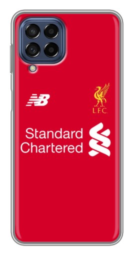 Силиконовый чехол с изображением "Форма Liverpool" для Samsung Galaxy M53 (5G) (M536B)