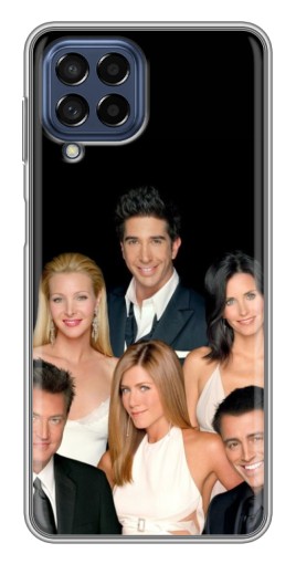 Чехол с картинкой "Фото Друзья" для Samsung Galaxy M53 (5G) (M536B)
