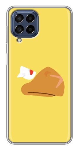 Чехол с печатью "Gold Crow" для Samsung Galaxy M53 (5G) (M536B)