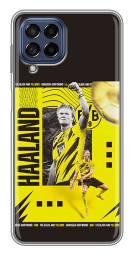 Чехол с картинкой "Golden Haaland" для Samsung Galaxy M53 (5G) (M536B)