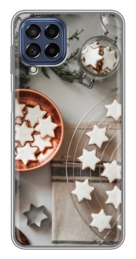 Чехол с картинкой "Имбирные звездочки" для Samsung Galaxy M53 (5G) (M536B)