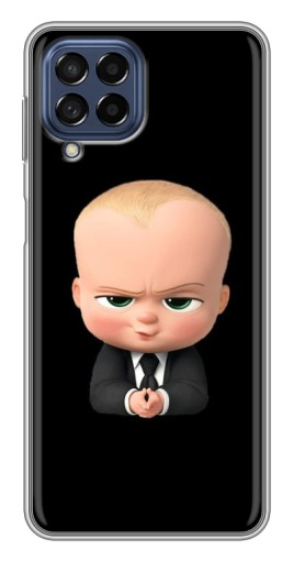 Силиконовый чехол с изображением "Хитрый Босс" для Samsung Galaxy M53 (5G) (M536B)