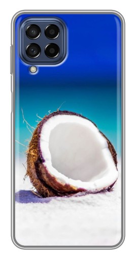 Чехол с принтом "Кокос на пляже" для Samsung Galaxy M53 (5G) (M536B)