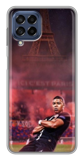 Чехол с картинкой "Король ПСЖ Мбаппе" для Samsung Galaxy M53 (5G) (M536B)
