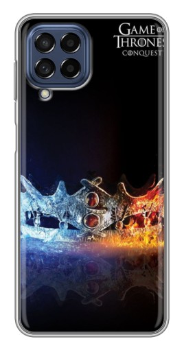 Чехол с принтом "Корона" для Samsung Galaxy M53 (5G) (M536B)