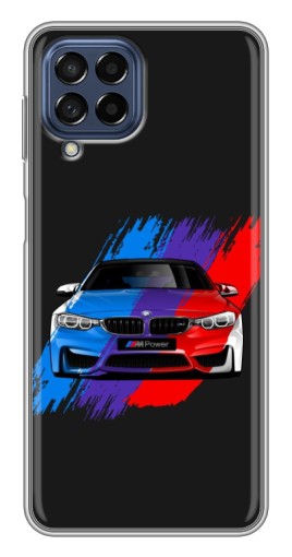 Силиконовый чехол с изображением "Красочный BMW" для Samsung Galaxy M53 (5G) (M536B)