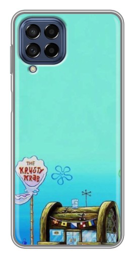 Чехол с принтом "Krusty Krab" для Samsung Galaxy M53 (5G) (M536B)